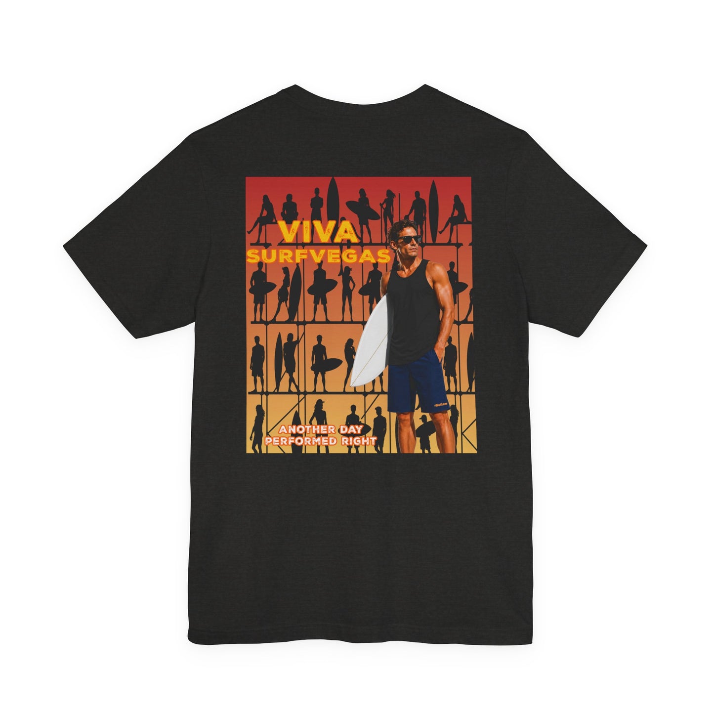 "Viva Surf Vegas" Vintage Graphic T-Shirt
