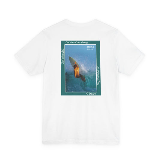 CAN'T FAKE REAL ENERGY— Vintage Surfer Graphic Short Sleeve T-Shirt