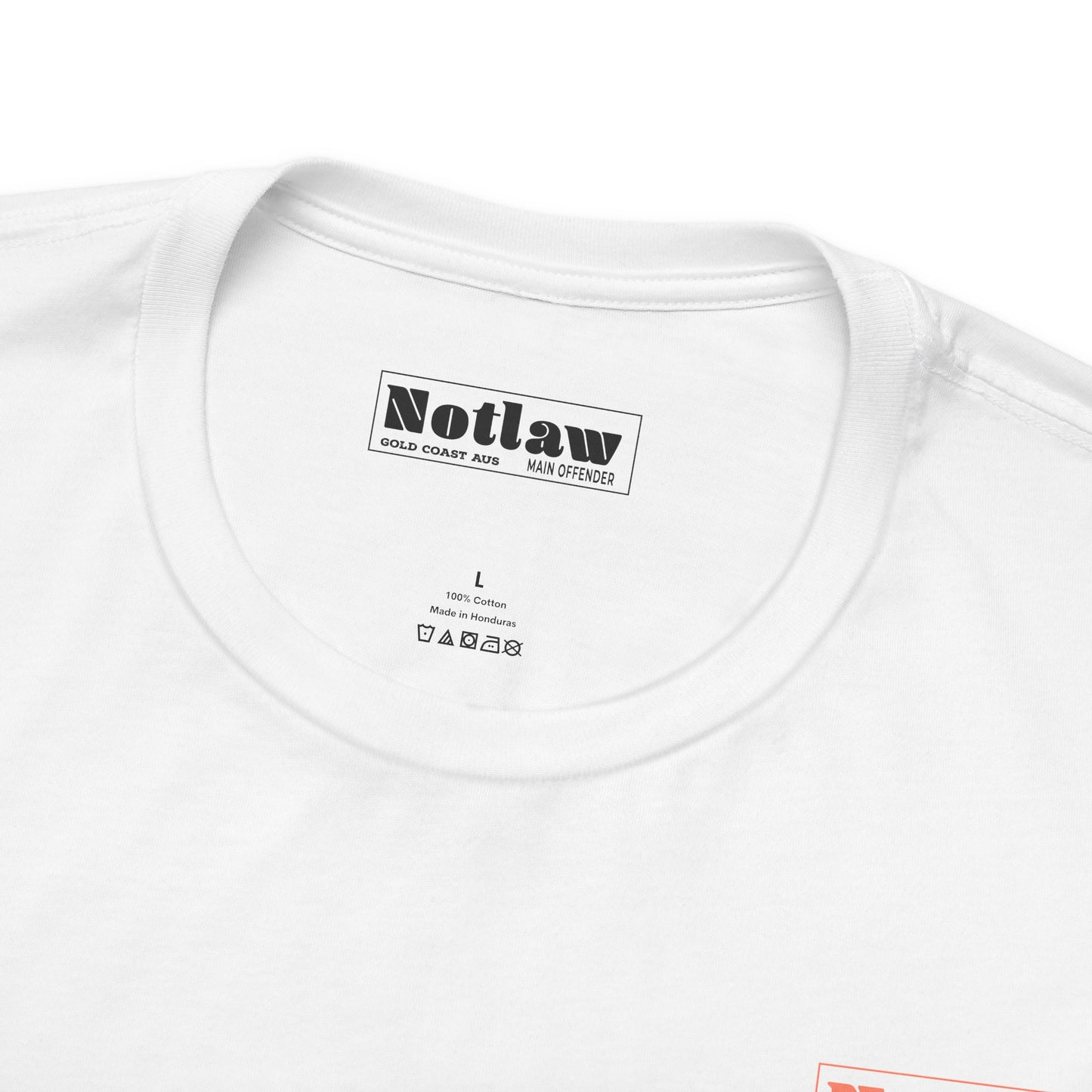 Offline Surfer Tee — Surf Graphic WHITE VERSION
