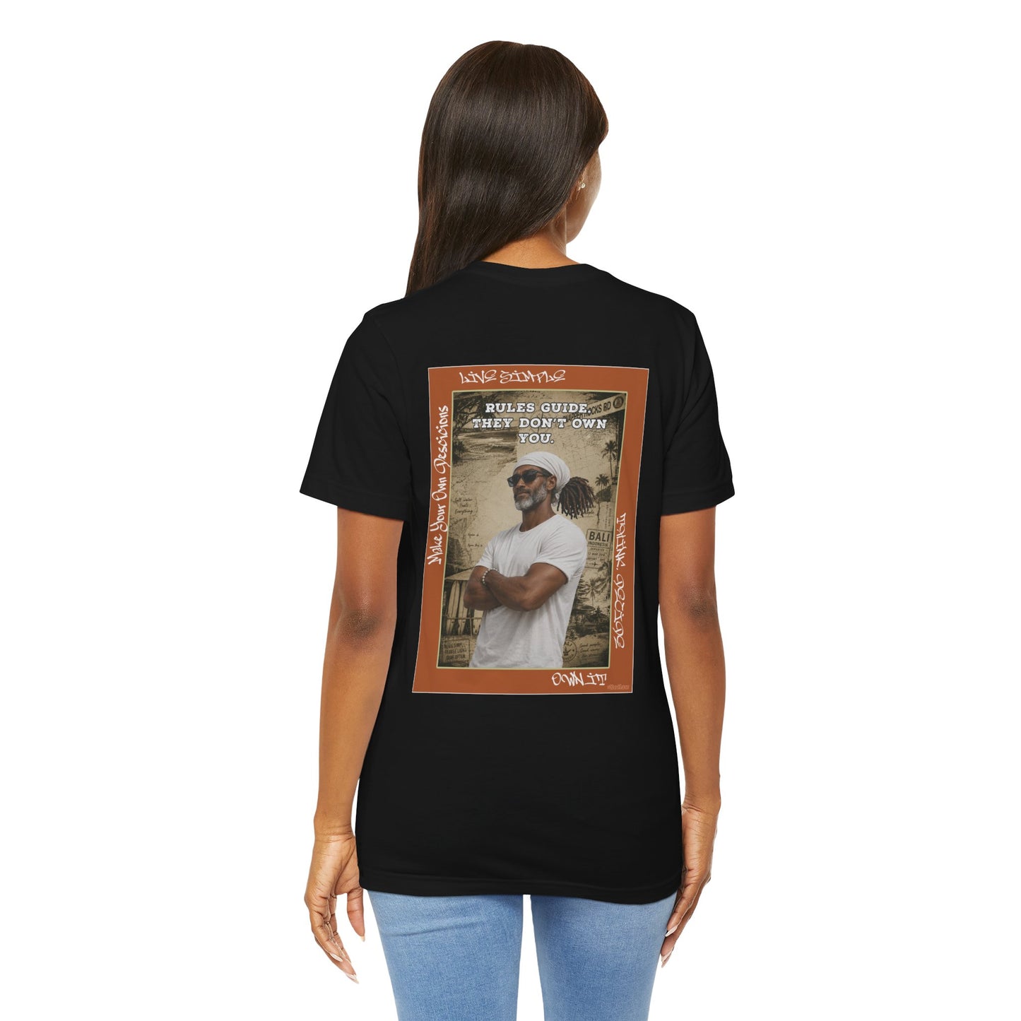 RULES GUIDE Streetwear Portrait T-Shirt