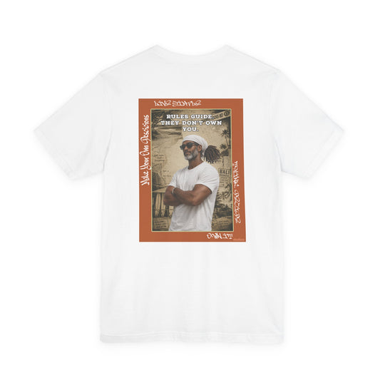 Rules Guide — Vintage Photo Back Print Streetwear T‑Shirt