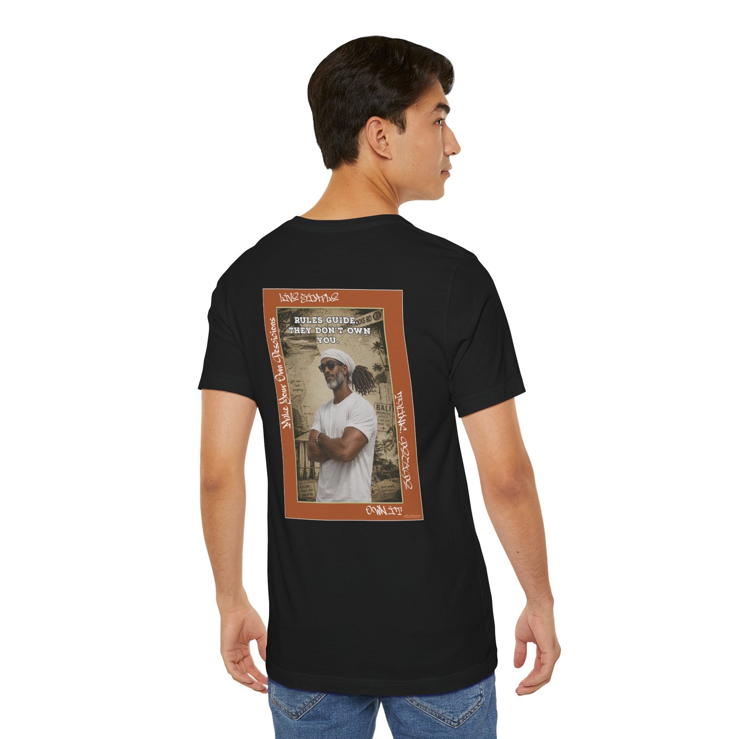 RULES GUIDE Streetwear Portrait T-Shirt