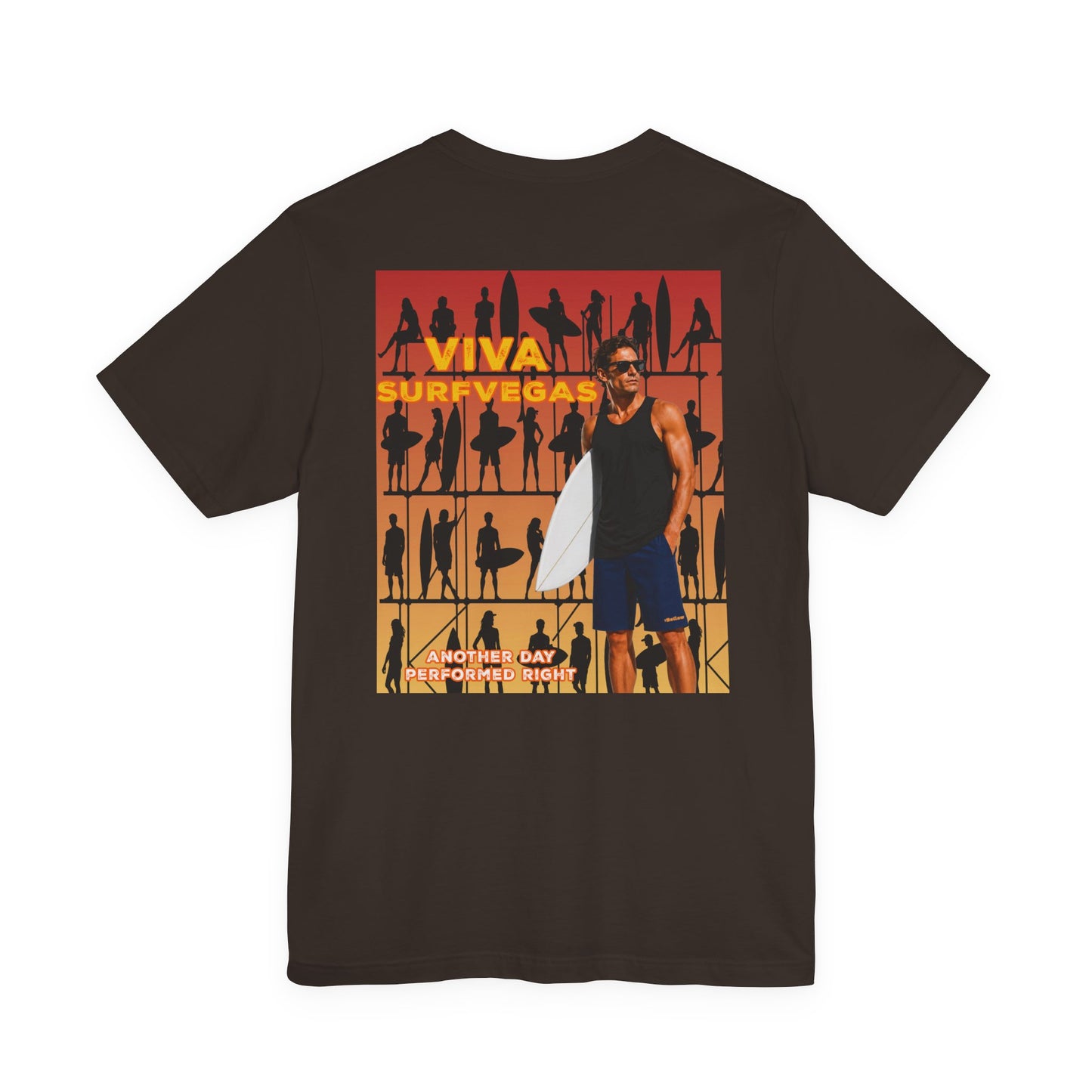 "Viva Surf Vegas" Vintage Graphic T-Shirt