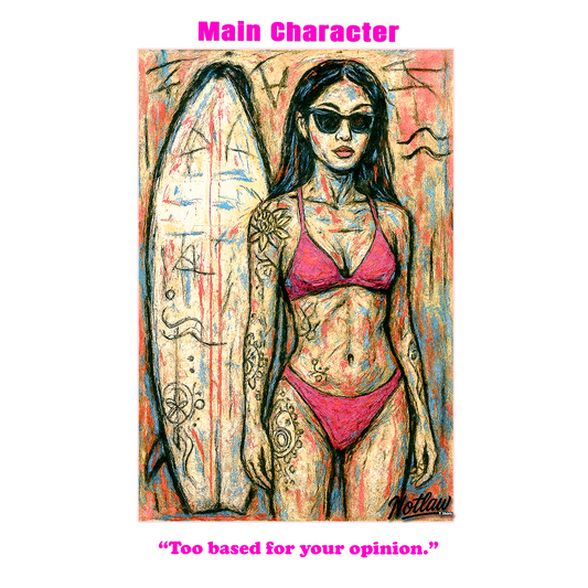 Main Character Tee — Notlaw