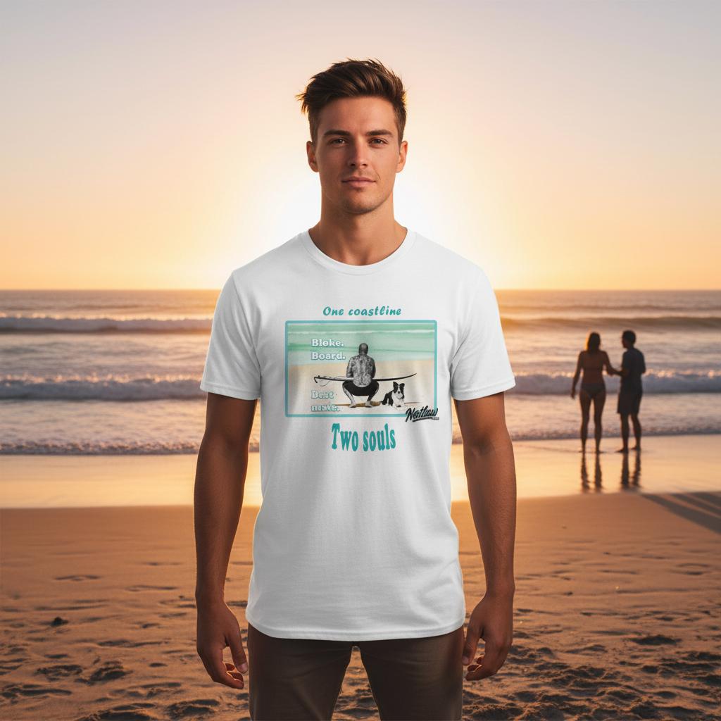 One Coastline Two Souls Tee | Notlaw